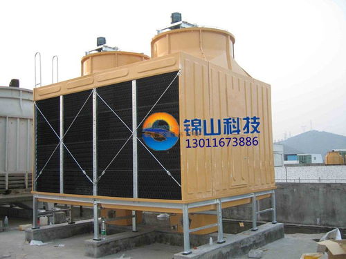 山东锦山方形横流式冷却塔HRT 500 环保节能，厂家直供